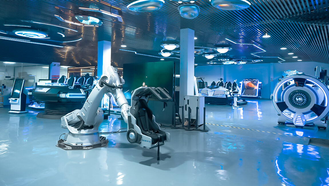 HEROVR gamemachine exhibition hall