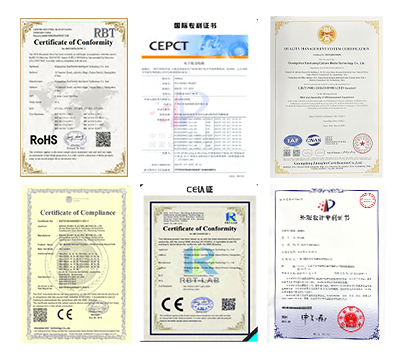 vending machine certificate